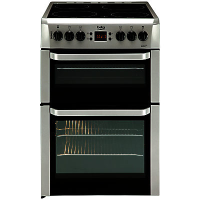 Beko BDVC667S Electric Double Cooker, Silver Beko BDVC667S Electric Double Cooker, Silver